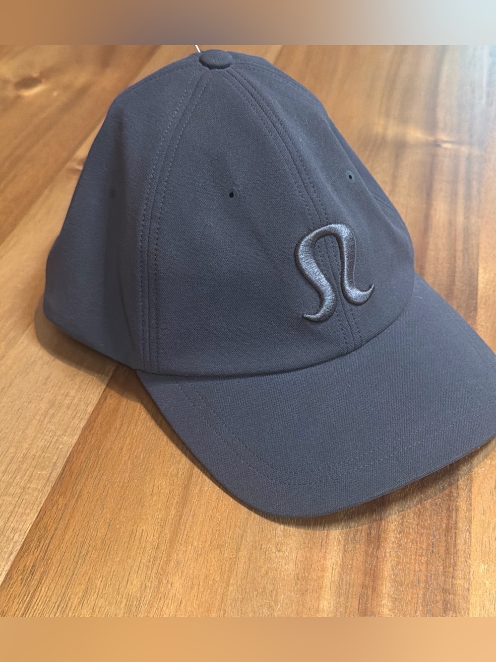 Lululemon Days Shade Ball Cap Logo Black Adjustable Baseball Hat Unisex O/S